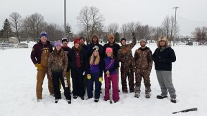 Softball in the Snow Winners - 2015